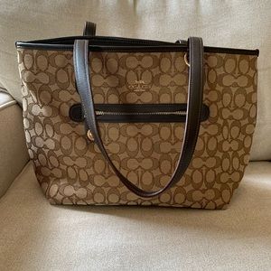 Coach signature bag